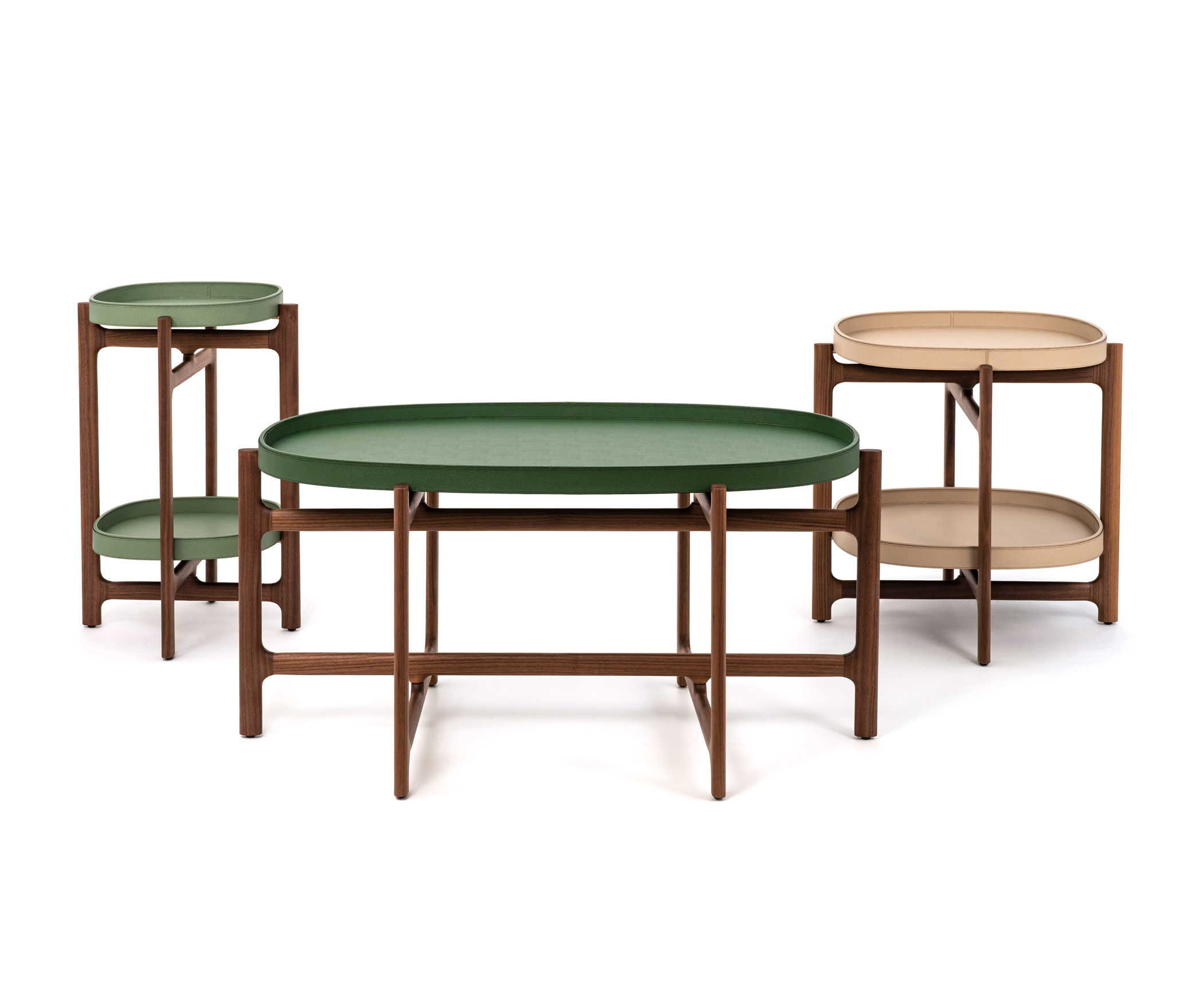 Складной стол Челси - 60X106XH48 см / зернистая кожа_earth Pinetti 00.1867.029.049 - Вид №8