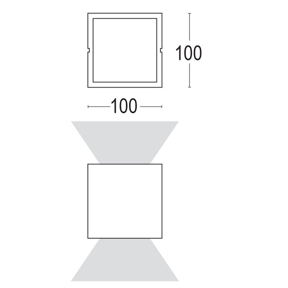 Adam 1W Ghidini Adam W .01 Белый (Матовый)  - Вид №1