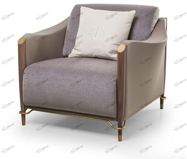 Turri Кресло из ткани с подлокотниками Melting light sun-id-1397042