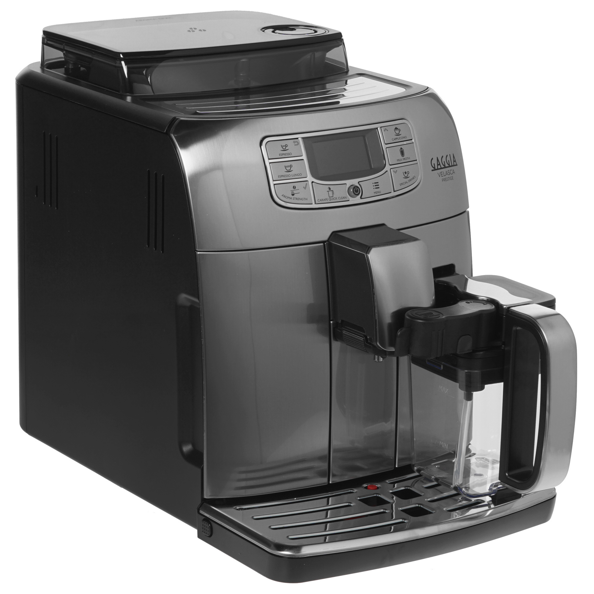 8125307 Кофемашина автоматическая Gaggia Velasca Prestige OTC серебристый STDN-0129396 - Вид №5