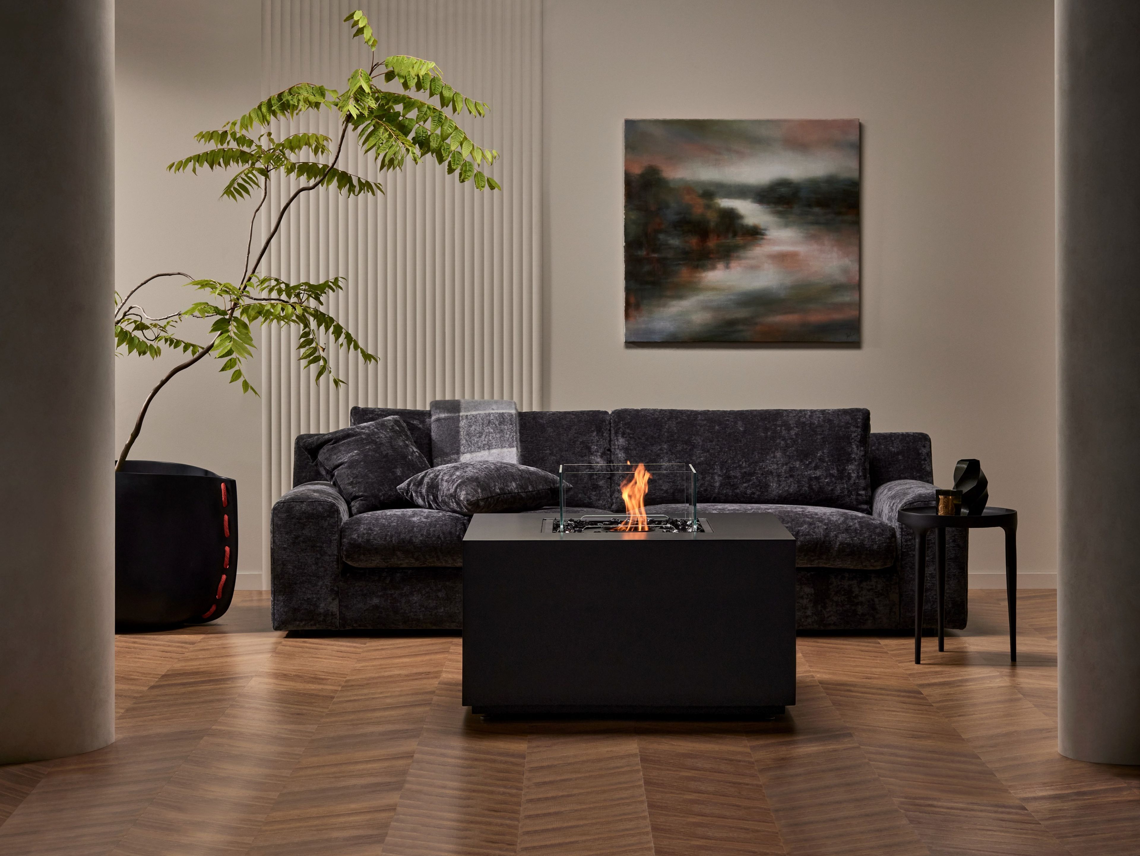 Отдельно стоящий камин на биоэтаноле или газе EcoSmart Fire Fire Tables ARCH-00033479