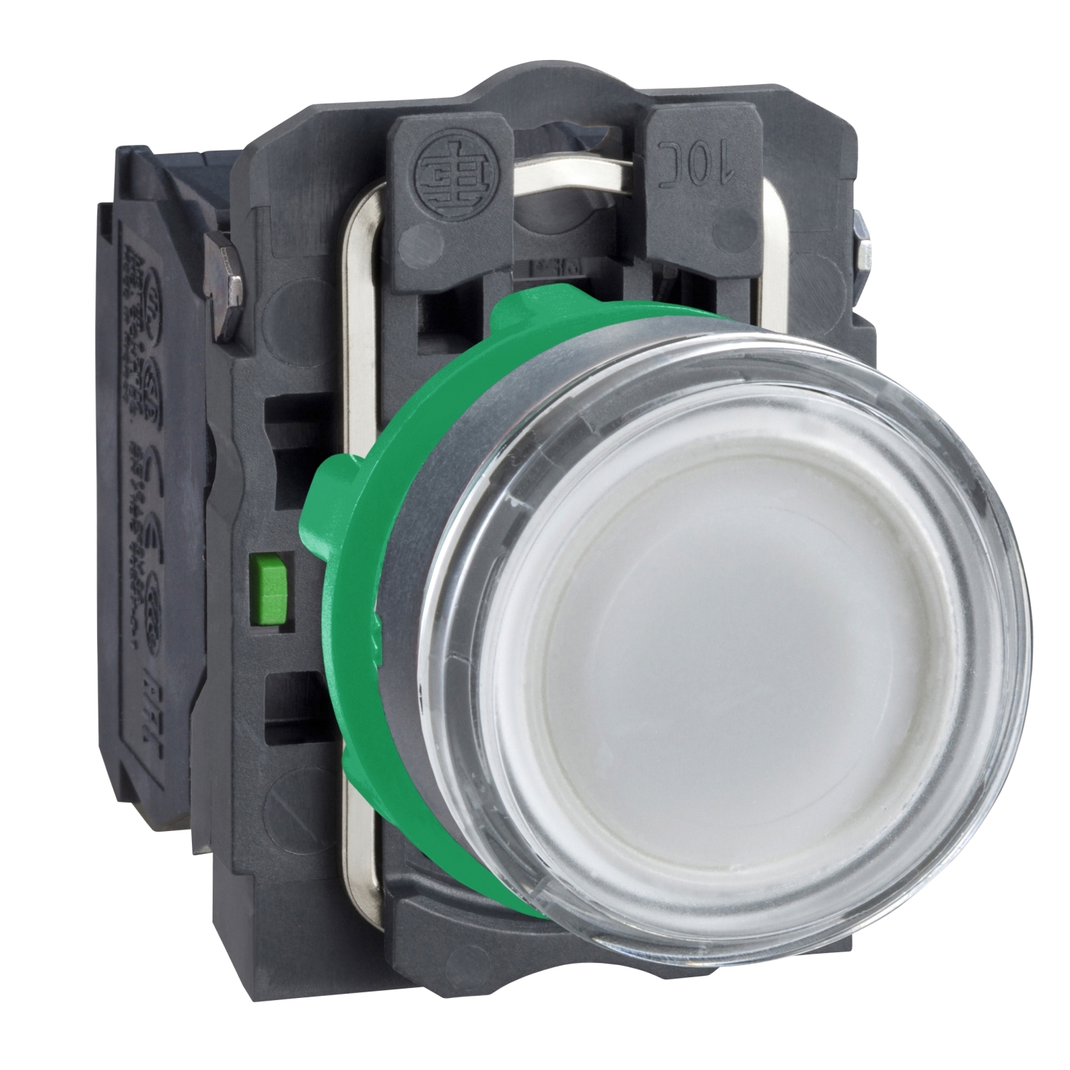 XB5AW3165 Кнопка Harmony 22 мм, 250В, IP66, Белый Schneider Electric Кнопки и лампочки 