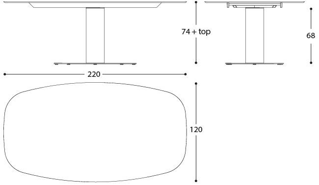Varaschin Овальный садовый стол Big sun-id-1447568 - Вид №3