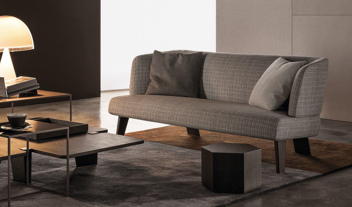 Кожаный диван Minotti Ривз ARCH-00013117 - Вид №2