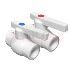 VALF 10145020Г Valfex Кран шаровой полипропиленовый OPTIMA