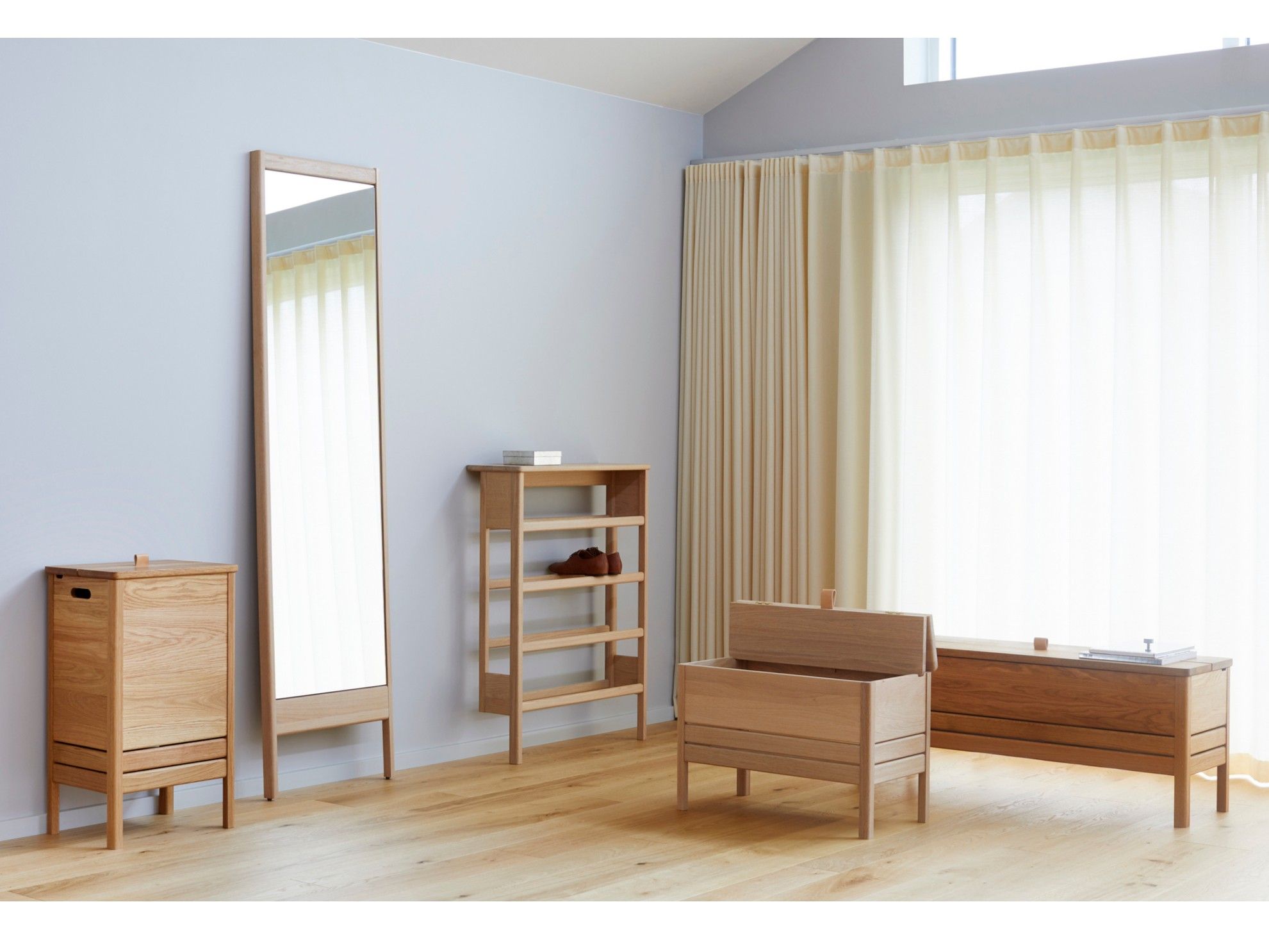 Напольное зеркало из дуба с рамкой Form & Refine a line ARCH-00068259 - Вид №4