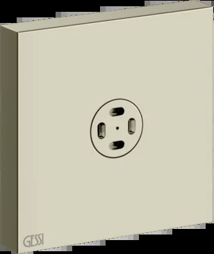 Корпус реактивный 32979 720 Gessi Inverso НИКЕЛЬ PVD