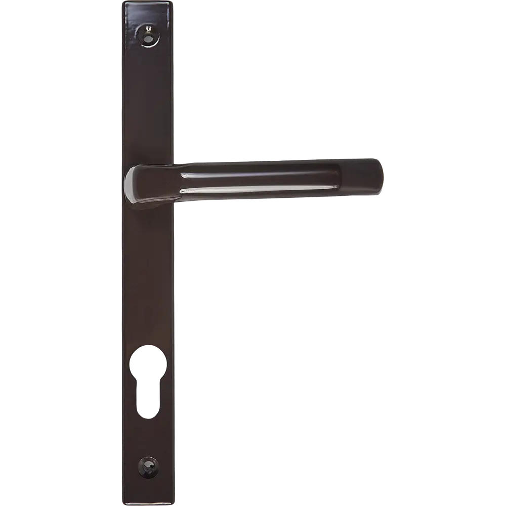 Santreyd Дверная ручка для узкопрофильных замков 26×85 мм, коричневая 85181699 STLM-0896237