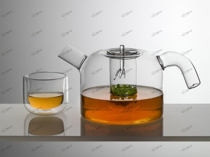 8514.1, 8515.1 Чайник заварной Стекляный IVV Италия Potty