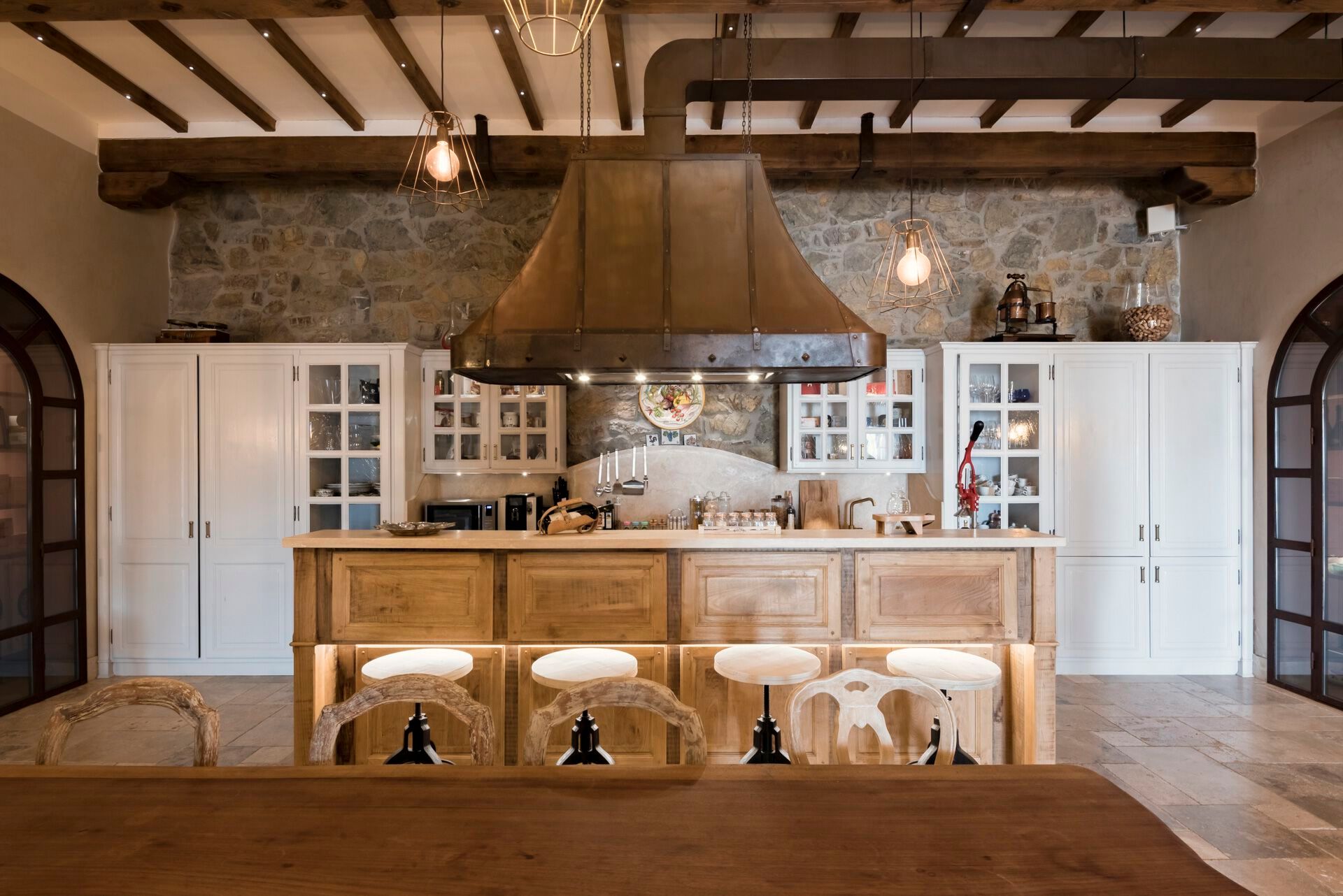 Кухня из массива дерева на заказ GH LAZZERINI Cucina 15 ARCH-00118275 - Вид №1