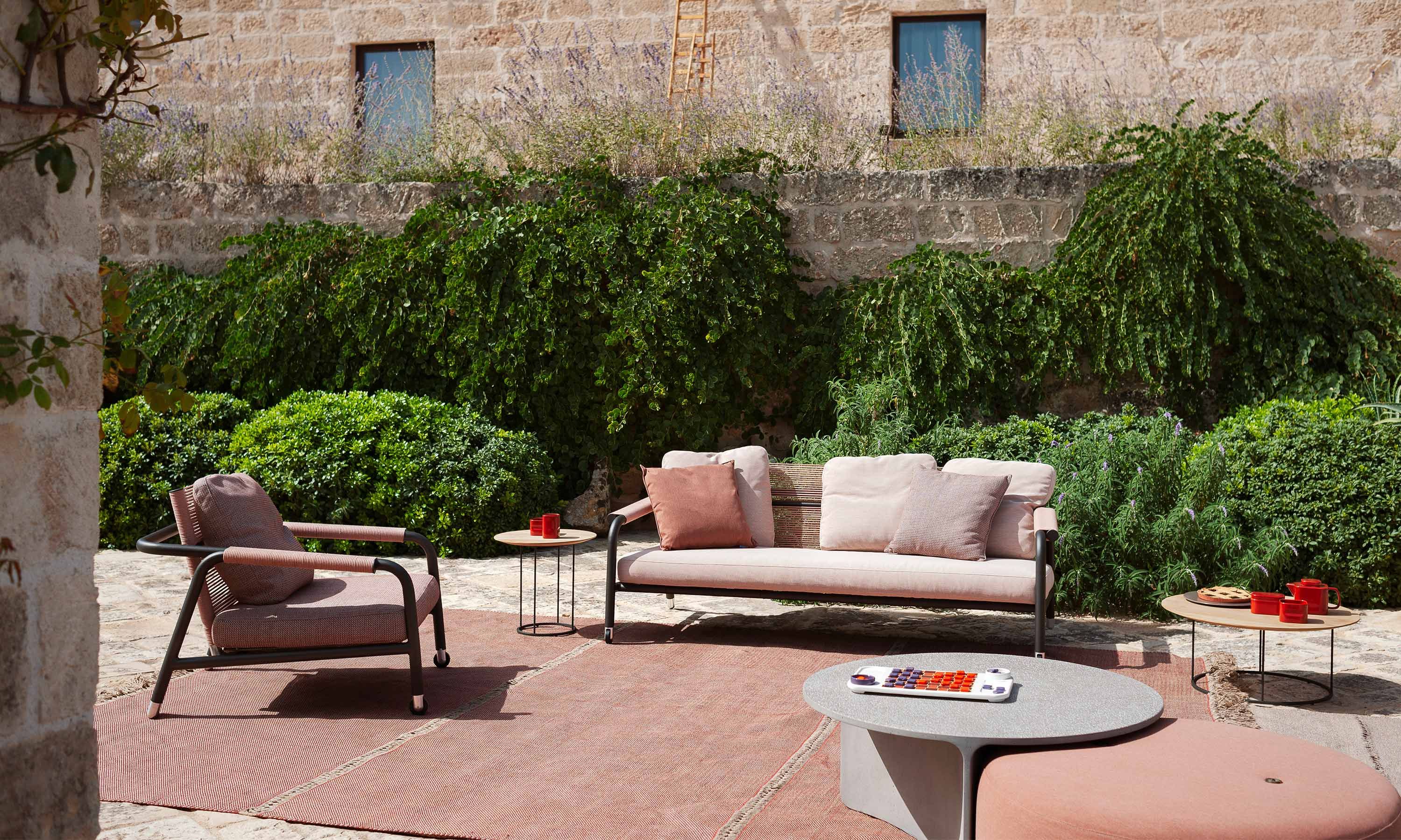 Тканевое садовое кресло с подлокотниками RODA Astra ARCH-00124402 - Вид №3