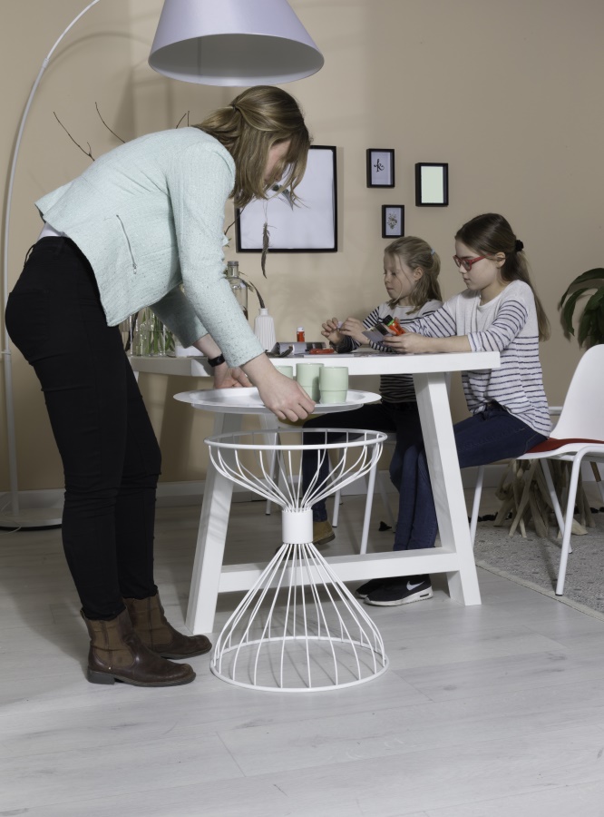 Лампа напольная Arc, белая Zuiver 5000856 - Вид №2