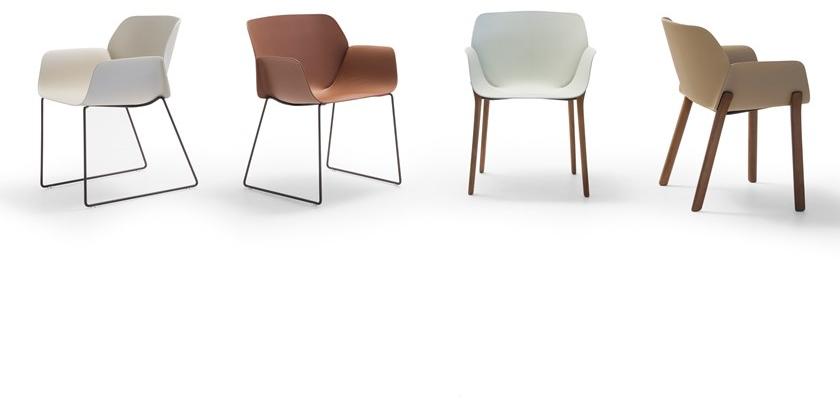 Andreu World Пластиковый садовый стул с подлокотниками Nuez outdoor sun-id-1449317 - Вид №1