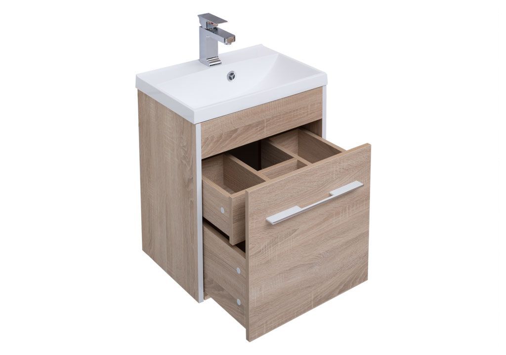 Тумба под раковину Aquanet Августа 50 дуб сонома sun-id-270434 - Вид №3