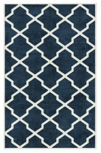 Ковер Square Blue 300x400 DOLLY CAPRETS ДИЗАЙНЕРСКИЕ, TRELLIS 155627 Синий