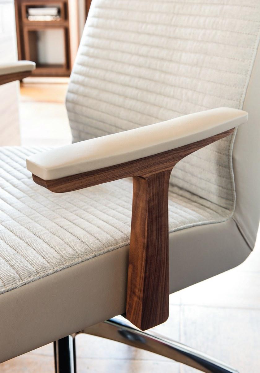 Porada Кресло для руководителя из ткани с высокой спинкой Iron sun-id-1353386 - Вид №1