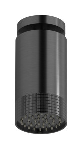 Верхний душ с Потолочный кронштейн WE ARE IB id085on_1 Brushed Black Chrome Spot