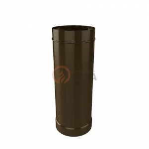 Труба-сэндвич LAVA 180/250 мм. 0,5 м. коричневый (8017)
