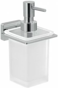 GEDY Дозатор мыла со стеклянной стенкой Atena 4481