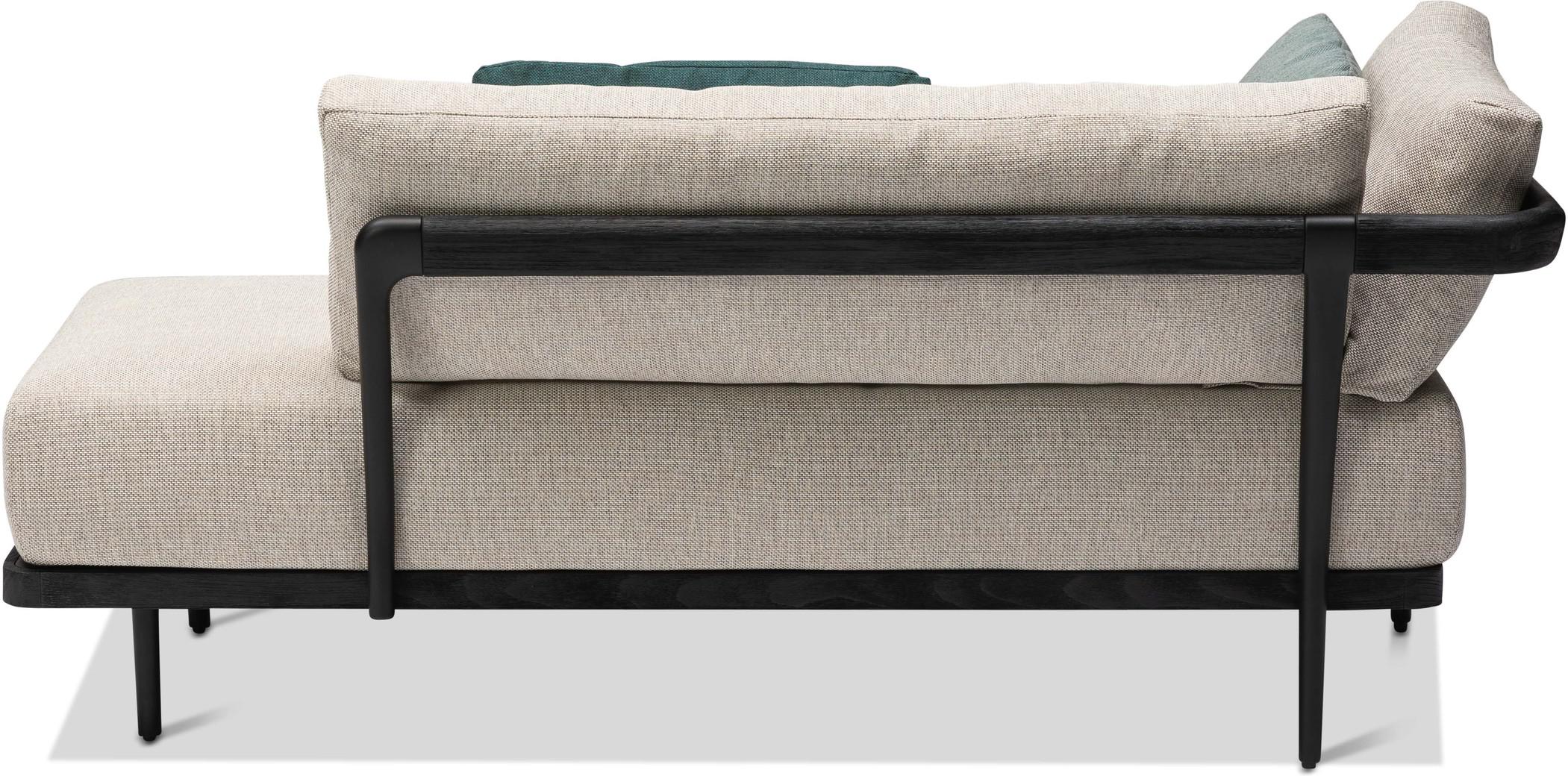 Двустороннее правое сиденье лава teak nero Manutti Flex MNST519 - Вид №3