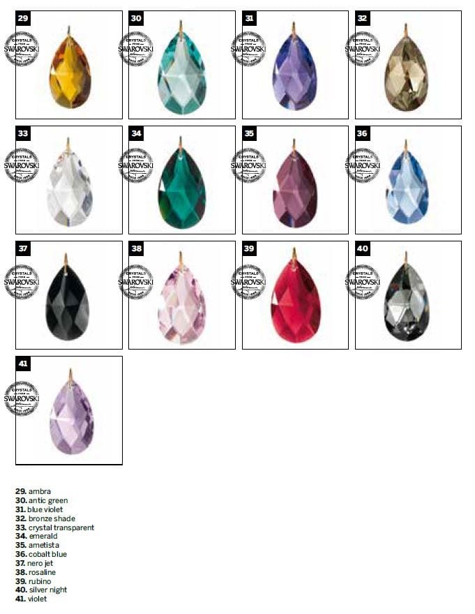 Хрустальная люстра с кристаллами Swarovski® Euroluce Lampadari Sheen ARCH-00088484 - Вид №4