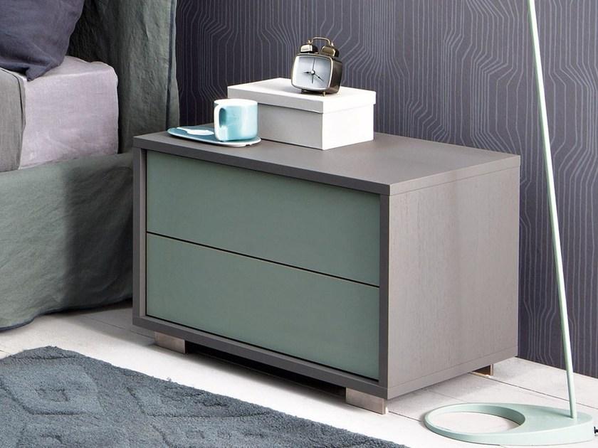 Gervasoni Тумбочка из орехового дерева с ящиками Sweet sun-id-1473198 - Вид №1