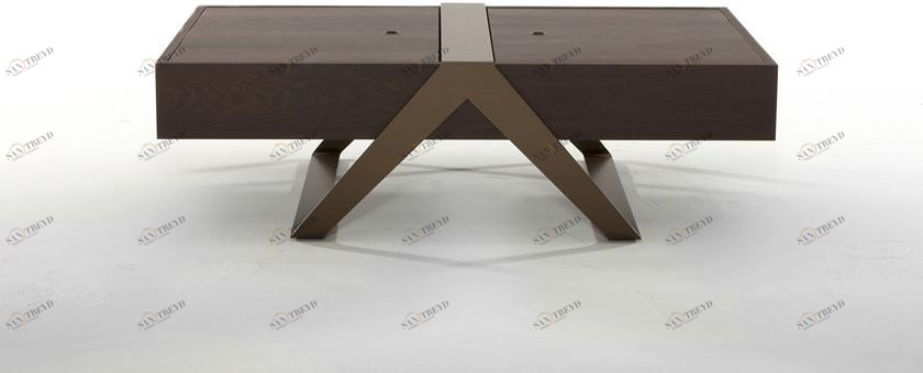 Tonin Casa Низкий прямоугольный журнальный столик с местом для хранения вещей sun-id-1485228