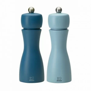 Мельницы для соли и перца синяя и голубая 15 см Tahiti PEUGEOT ДИЗАЙНЕРСКИЕ 00-3952138 Голубой;синий