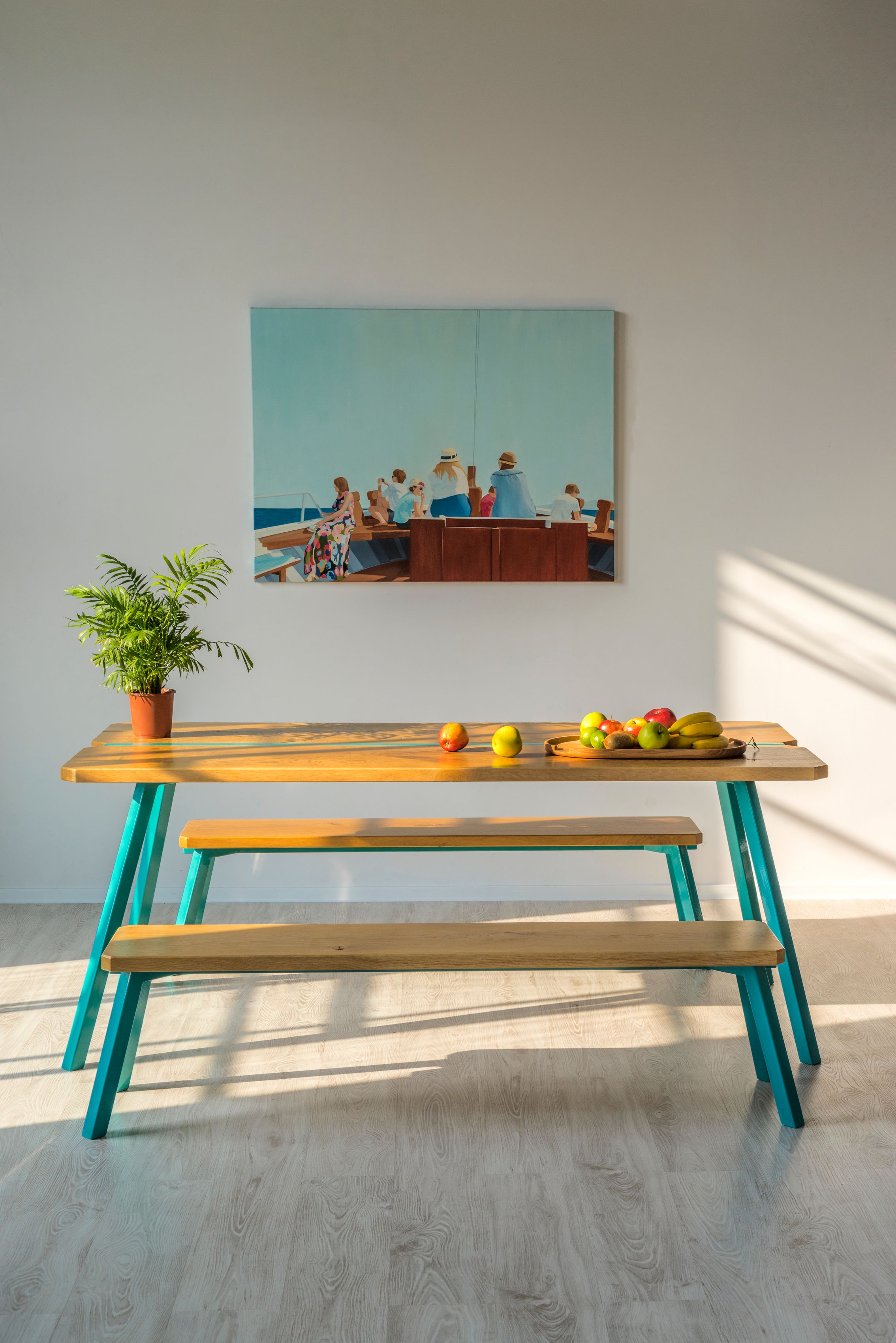 Дубовая скамья Askia ARCH-00097441 - Вид №6