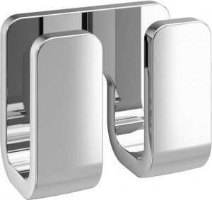 3228(13) Gedy Outline, крючок двойной, цвет хром