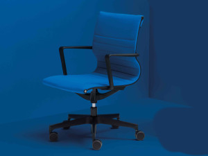 Офисное кресло из ткани