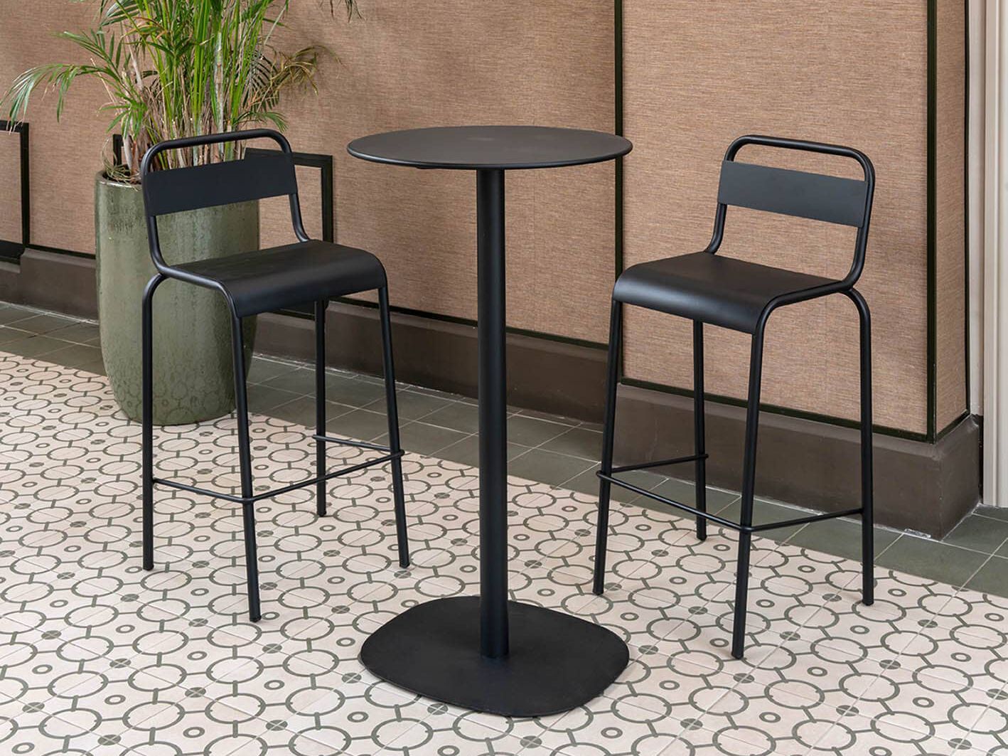 Высокий садовый стол из стали с порошковым покрытием iSimar Mistral ARCH-00083008 - Вид №1