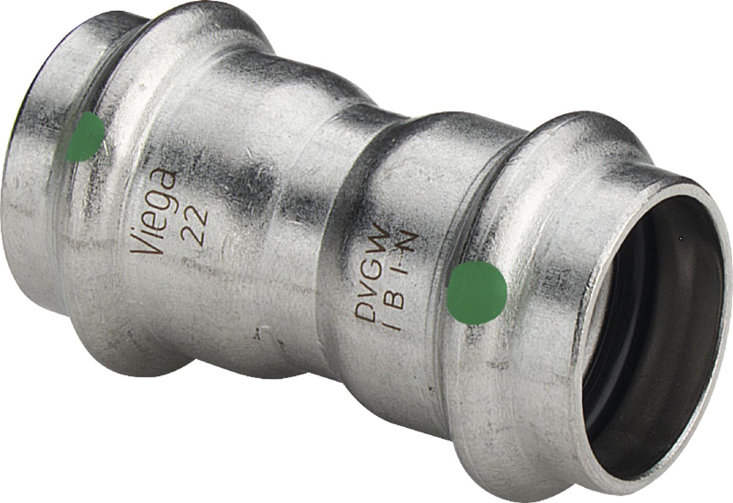 Viega Муфта Sanpress Inox 2315 (436155) 436 155