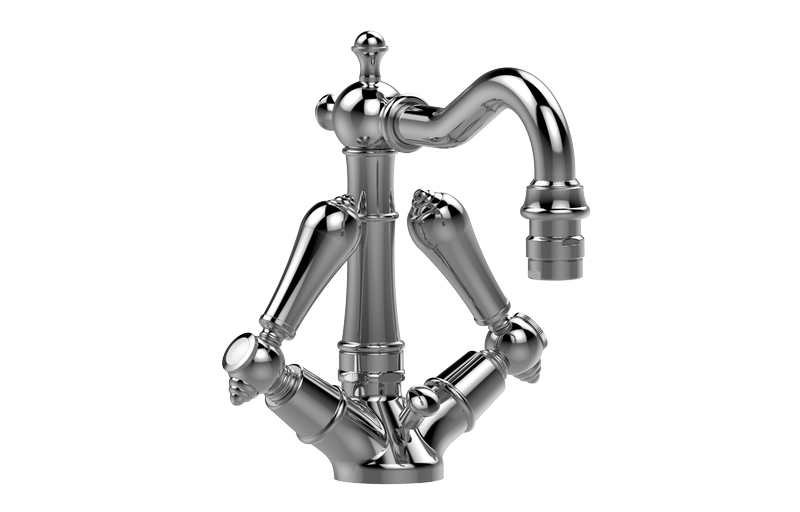 E-2562-LM34 Single lever bidet mixer with manual pop-up waste GRAFF Adley