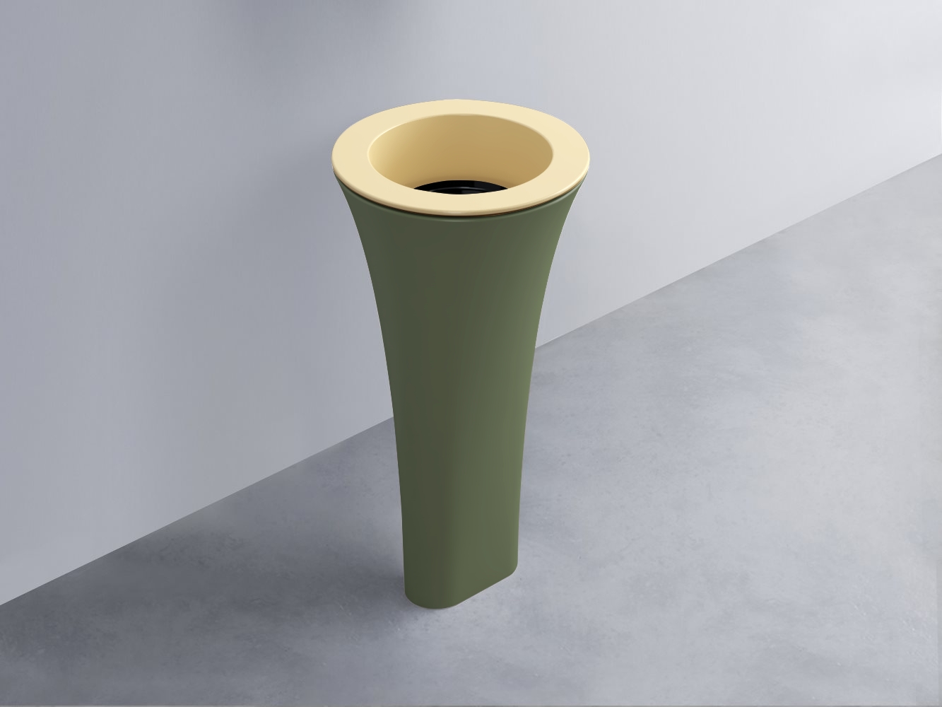 AMLA45-CN+AMPILT-N+AMCOLT-AG Раковина Amedeo Tondo отдельностоящая cielo Enjoy + Amedeo Ceramica Cielo