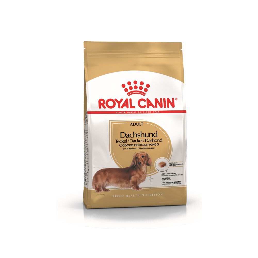 Т00008704 Корм для собак Dachshund 28 для породы Такса старше 10 месяцев сух. 1,5кг ROYAL CANIN 