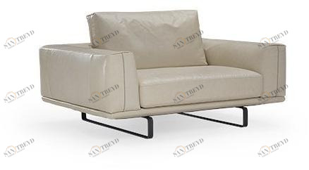 Natuzzi Кожаное кресло с подлокотниками Tempo sun-id-1470292