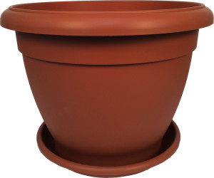 1007-4 Горшок цветочный Le Jardin 2 d=45 Терракот Цветочная коллекция