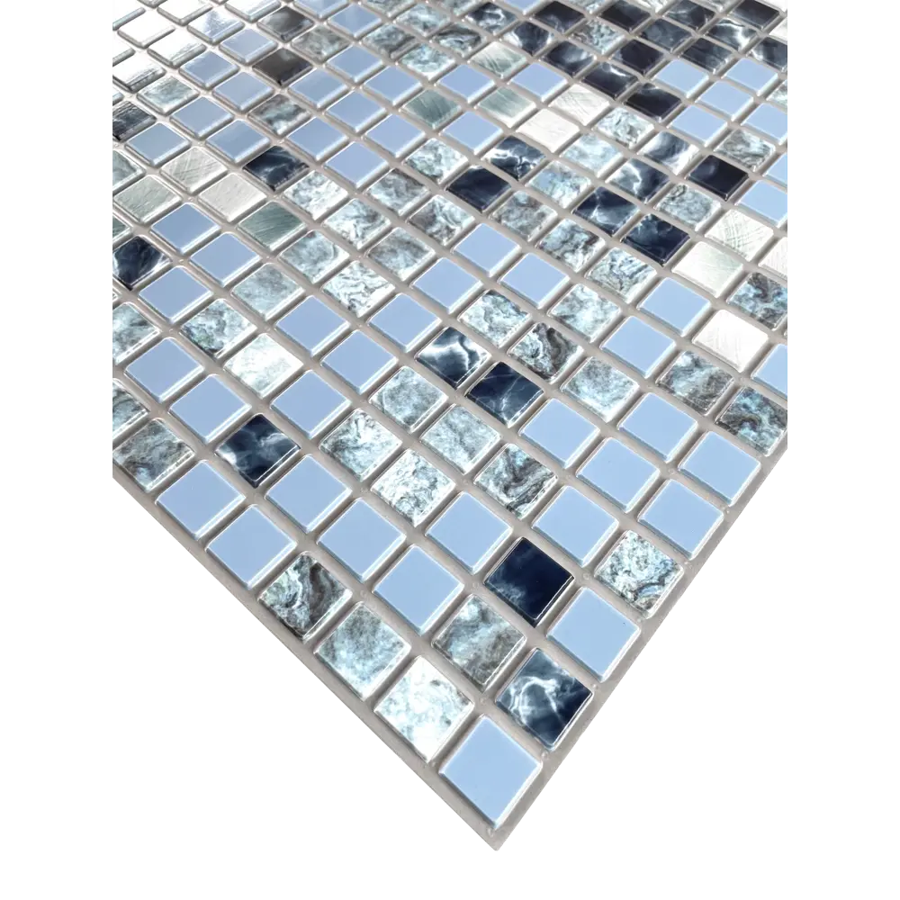 Листовая панель ПВХ Океан синий 480x480x3 мм 0.23 м² GRACE STLM-2127940 - Вид №1