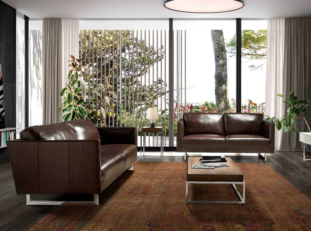 072678 Диван трехместный -3P Angel Cerda KF1038  - Вид №1