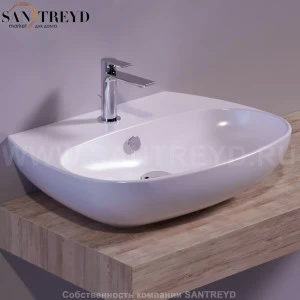 VI10BIANCO Подвесная раковина настенная овальная Simas Vignoni белая