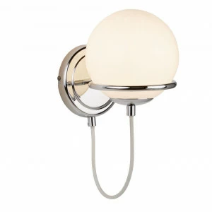 Бра Arte Lamp Bergamo A2990AP-1CC ARTE LAMP  109756 Белый;серебро