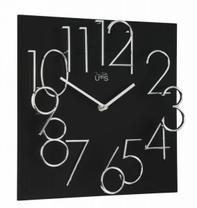 Часы настенные черные деревянные квадратные Tomas Stern 8005 TOMAS STERN ДИЗАЙНЕРСКИЕ 00-3872717 Черный