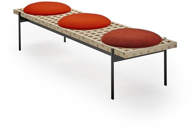 Sancal Скамейка из дерева Interchange sun-id-1465417 - Вид №1