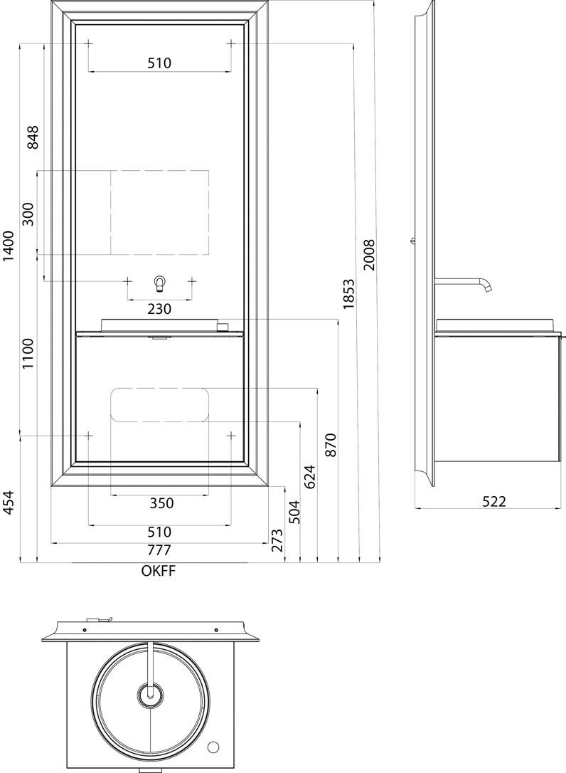 Emco Bad Тумба под умывальник с зеркалом Touch sun-id-1416551 - Вид №15
