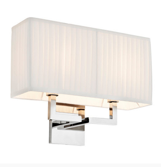 Бра Westbrook от Eichholtz 108859 EICHHOLTZ EICHHOLTZ 059708 Белый;хром  - Вид №1