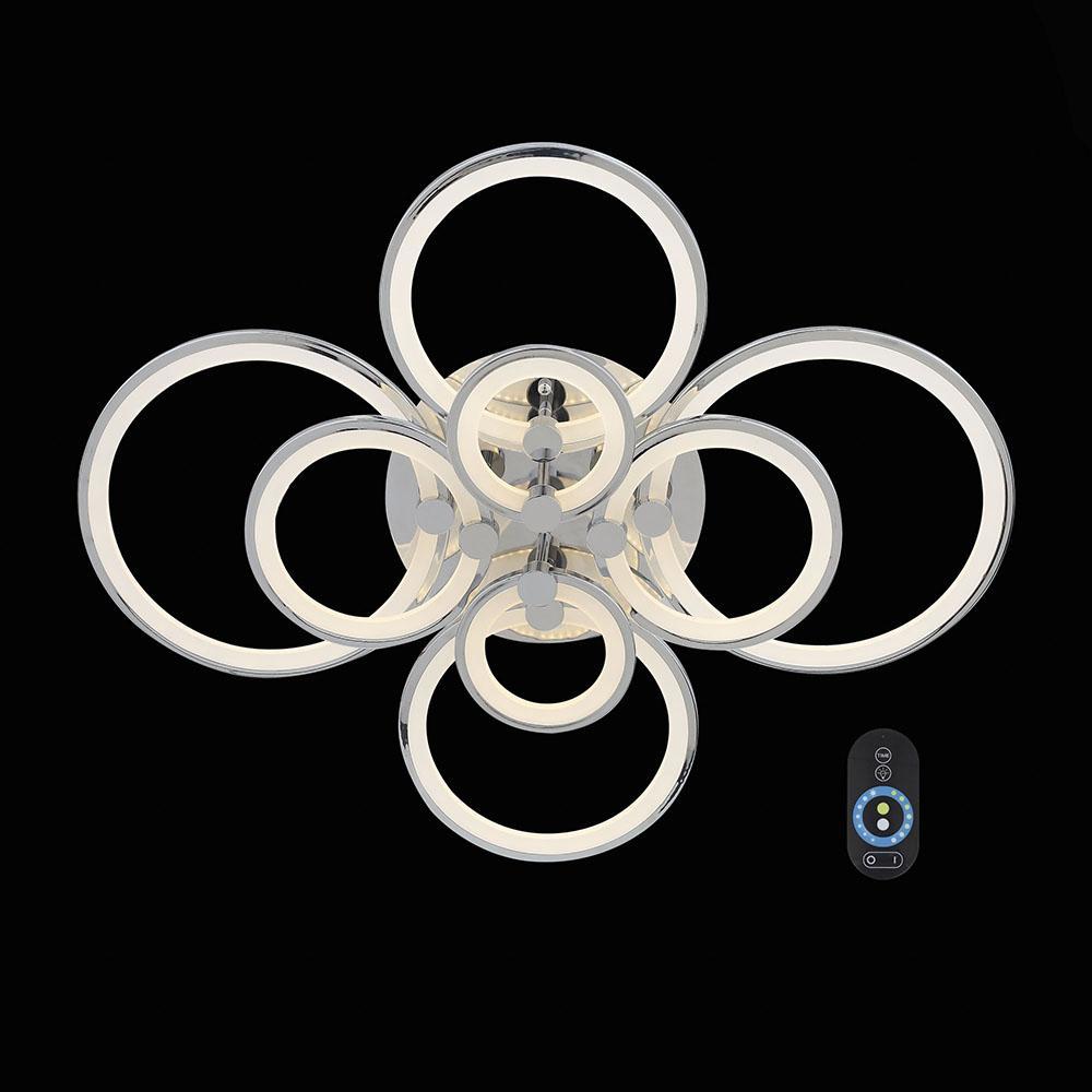 Потолочная светодиодная люстра ST Luce Twiddle Dimmer SL867.102.08 ST LUCE ДИЗАЙНЕРСКИЕ, TWIDDLE DIMMER 137046 Хром  - Вид №3