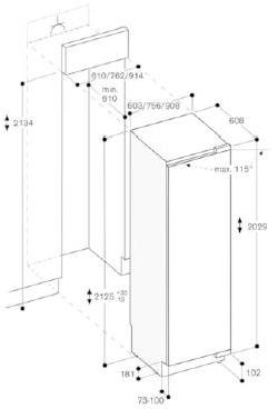 Gaggenau Холодильник класса а ++ Serie 400 Rc492304 - Вид №4