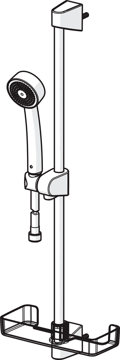 Oras 530-11 Душевой комплект 530-11 Apollo Белый  - Вид №2