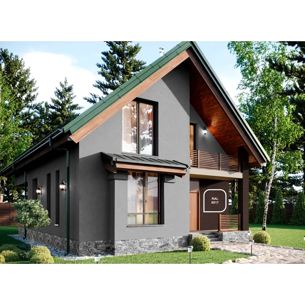 Jobi Резиновая краска для фасадов и интерьеров - трещиностойкое покрытие база C 5 л 89349424 STLM-1414820 - Вид №8